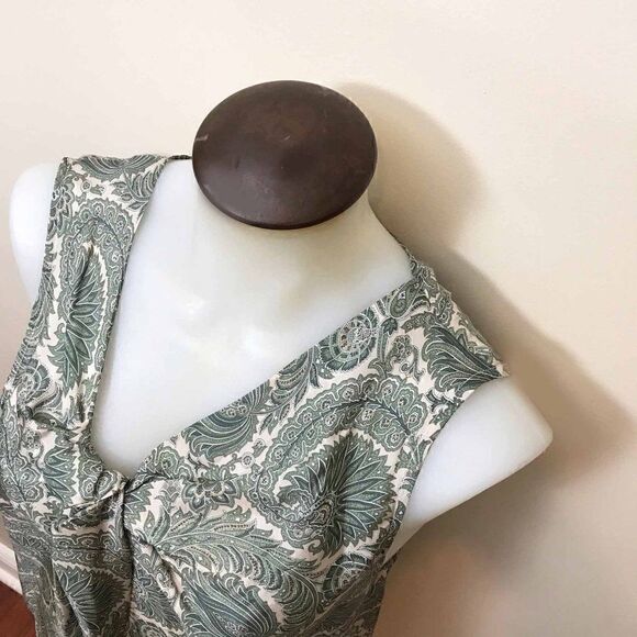 100% silk summer dress 💚🌻 - Picture 6 of 9